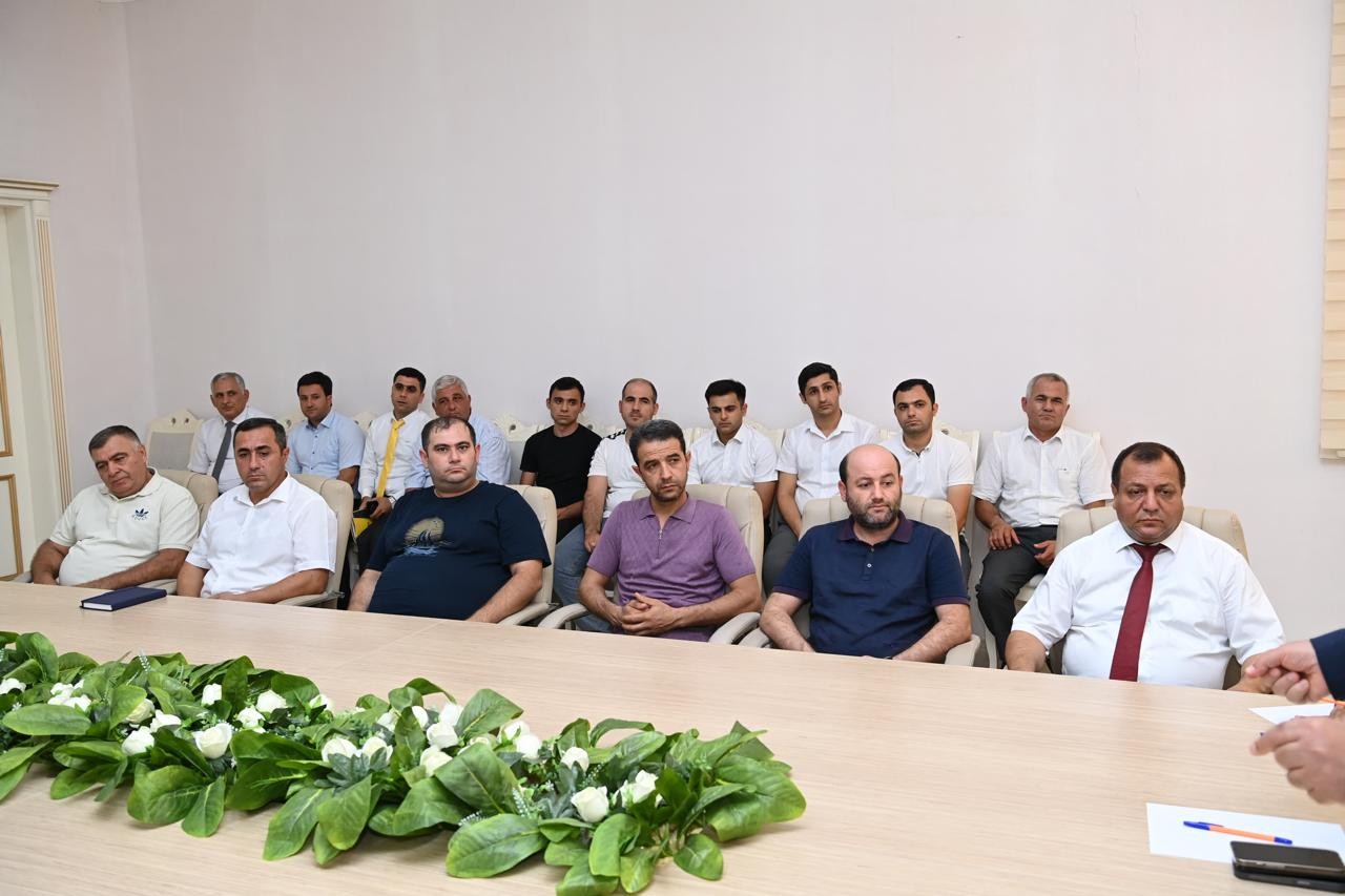 “Azərişıq” nümayəndələri Ağdamda fermer və sahibkarlarla görüşdü - FOTOLAR